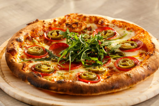 Hot & Spicy Authentic Italian pizza